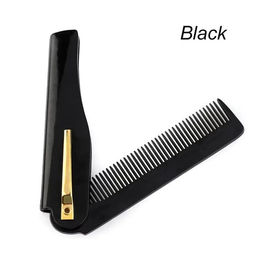 Fashion anti Static Wooden Beard Comb Wood Pocket Comb with Fine Coarse Teeth for Beard Hair Mustaches Beard Hair Comb Maquiagem