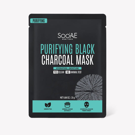 Soo'Ae Purifying Black Charcoal Mask Closeout King Wagner MacKenzie Skincare Skincare